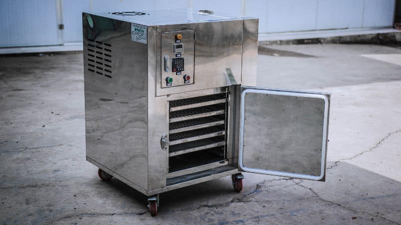 Máy sấy thịt điện trở thiết kế nhỏ gọn