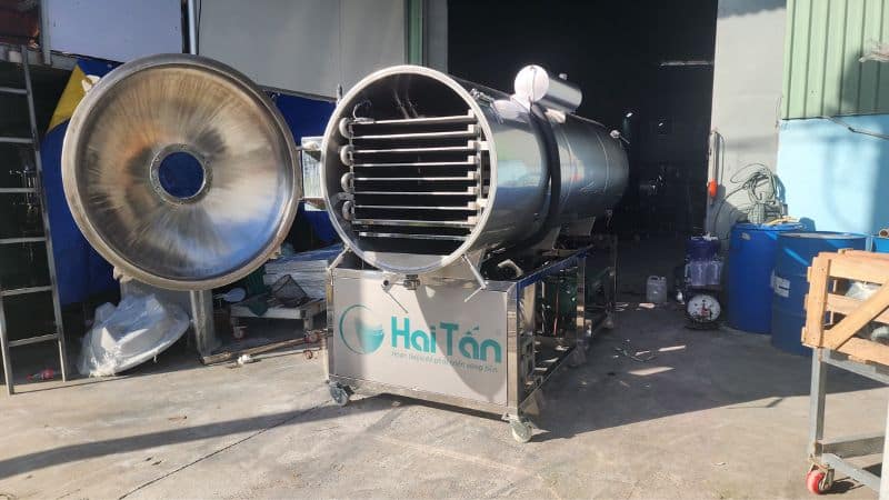 Máy sấy thực phẩm công nghiệp với năng suất sấy cao
