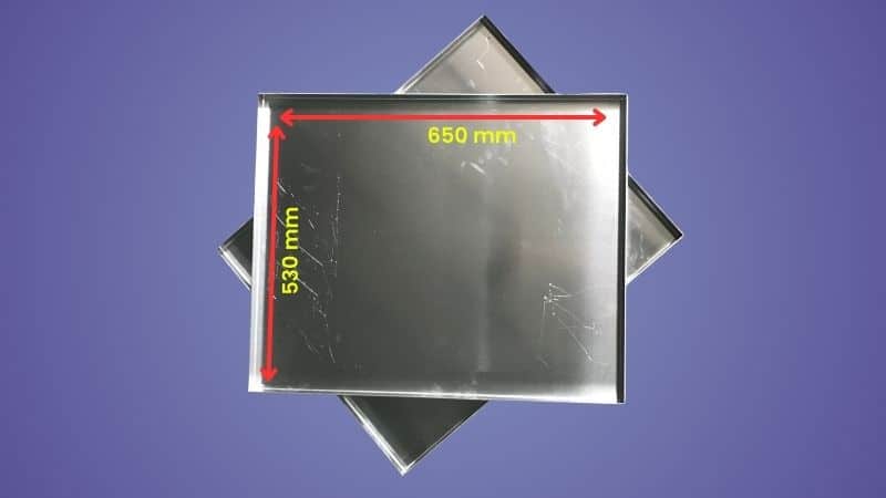 Khay sấy được làm từ nhôm 1050