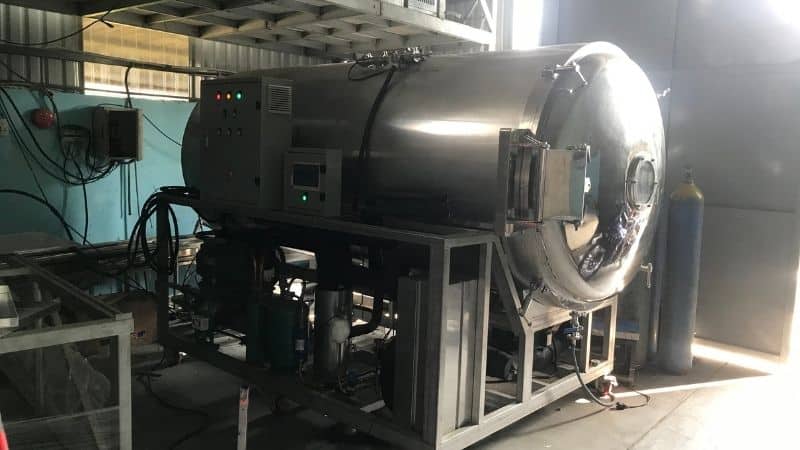 Thân vỏ máy sấy thăng hoa HT-FD120
